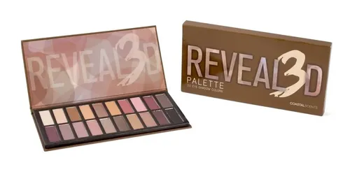 Paleta Sombras De Ojos Revealed 3 Coastal Scents Maquillaje