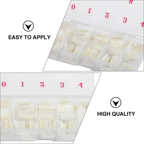 Parches De Uñas Artificiales Con Puntas Completas Para Uñas
