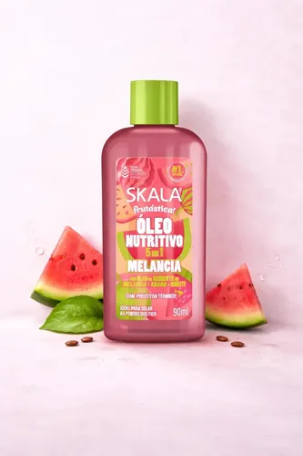 Skala Sandía Aceite Oleo Nutrición Rulos Apto Curly Melancia