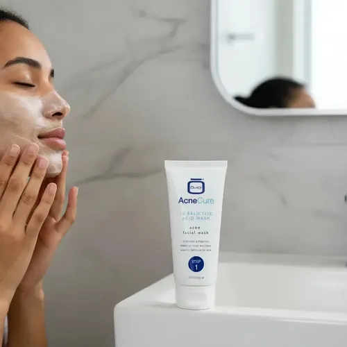 Limpiador Facial Acid Salicilic 1% Omic Acné Poros Grass