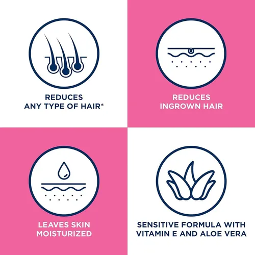 Crema Depilatoria Veet Aloe Vera 192.78 Ml Piel Sensible