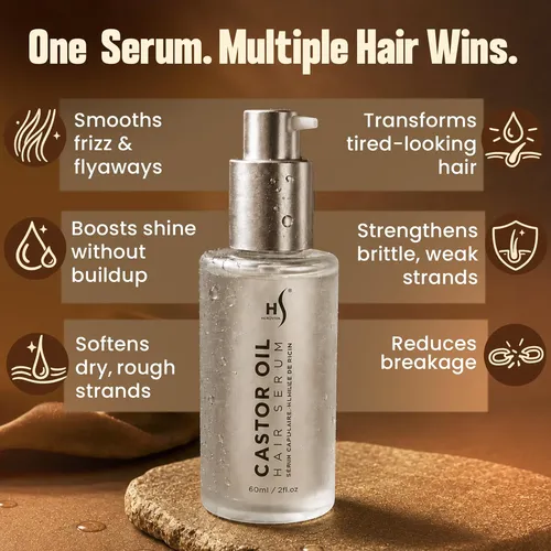 Sérum Capilar Herstyler Con Aceite De Ricino Para Cabello Fi