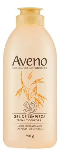 Aveno Gel De Limpieza Profunda Pieles Sensibles Reactivas Avena Natural Limpiados Extra Suave