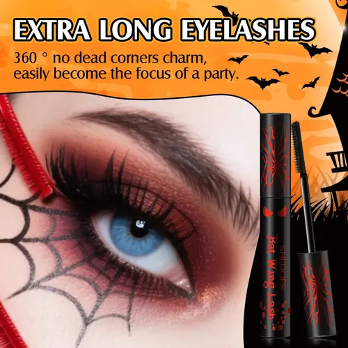 Rímel Arcoíris Halloween Maquillaje Impermeable