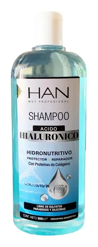 Han Shampoo Acido Hialurónico Libre De Sulfatos X500ml