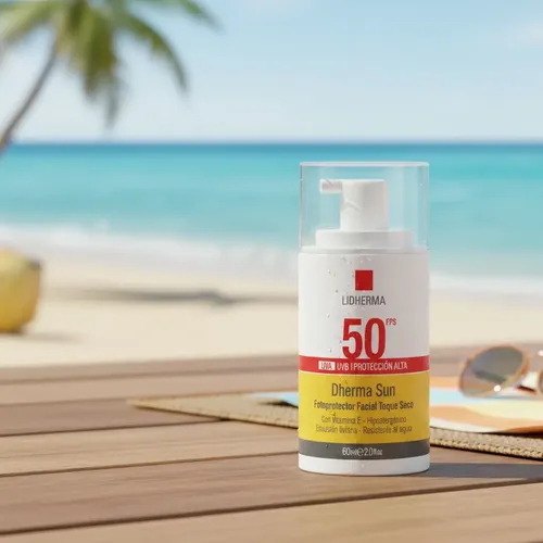 Dherma Sun Fotoprotector Facial Toque Seco Fps50 X60ml
