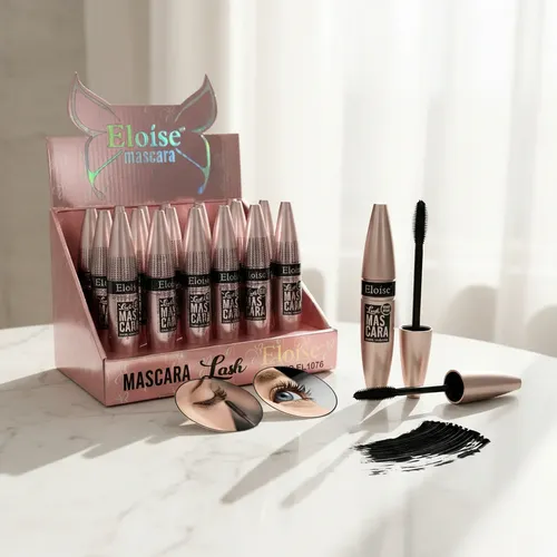 Rimel Mascara De Pestañas Eloise Maxi Volumen Waterproof Negro