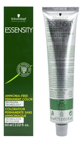 Tintura Schwarzkopf Essensity Coloracion Sin Amoniaco 60ml