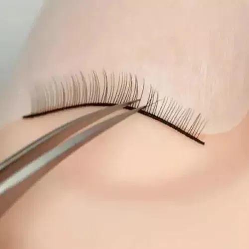 Kit De Practica Pestañas Pelo Por Pelo Basico Con Maniquí
