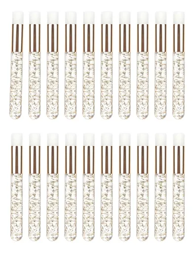 20 Cepillos Portátiles Para Champú Para Pestañas Y Limpiador