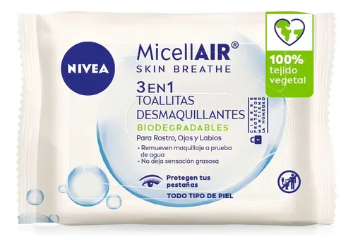 Desmaquillante Toallitas Nivea Micellair 4 En 1