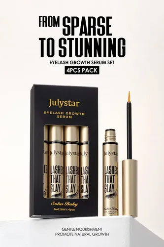 Eyelash Enhancer 5ml, Brow Thickener Lengthening Curling Set