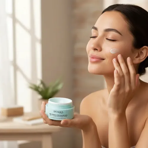 Crema Facial Sea Fennel Ácido Hialuronico Nutre Antiarrugas Todo Tipo De Piel Día/noche