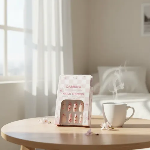 Dameng Uñas Postizas Almendra Universal