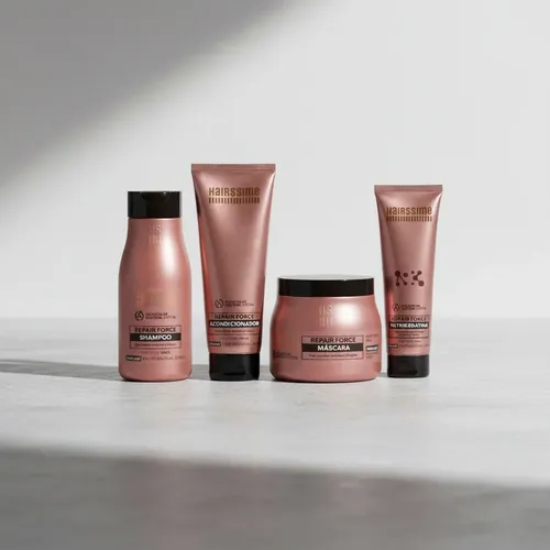 Hairssime Repair Force Kit Shampoo+acond+masc+ Nutrikeratina