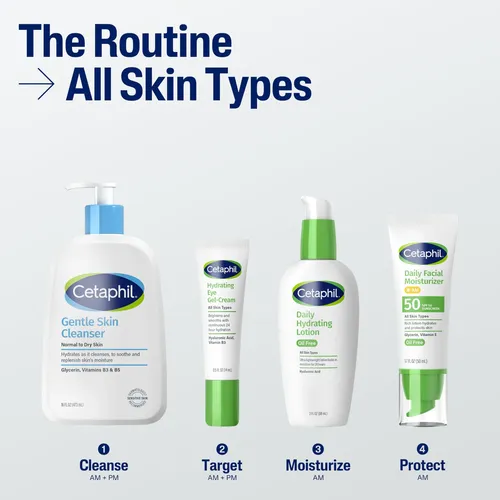 Hidratante Facial Cetaphil Daily Spf 50 Pack X2 50ml