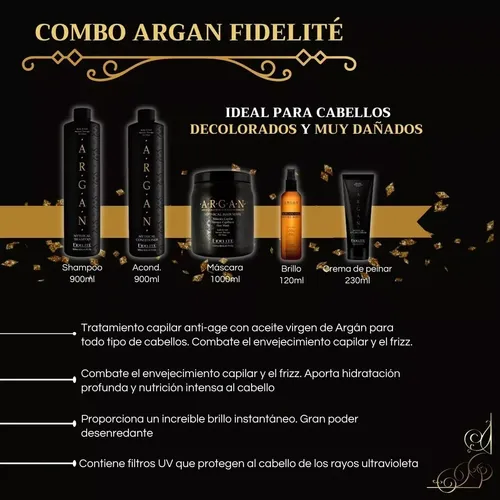 Kit 2 Protectores Thermicos Fidelite Argan Y Caviar X120ml