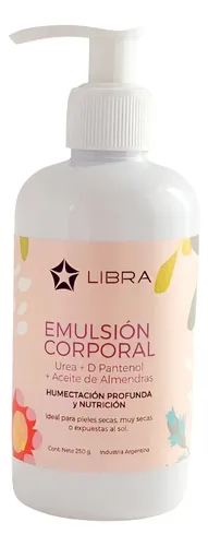 Emulsion Corporal Humectante Nutritiva X 250 Piel Seca Libra
