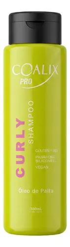 Shampoo Coalix Pro Para Cabellos Con Rulos Vegano X 300ml
