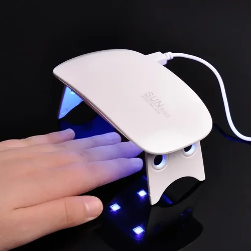 Mini Cabina Led Portátil Usb Esmalte Semipermanente Uv