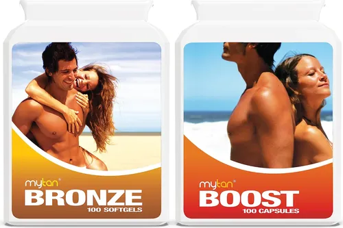 Píldoras Bronceadoras Mytan Ultimate Pack Bronze & Boost, 20