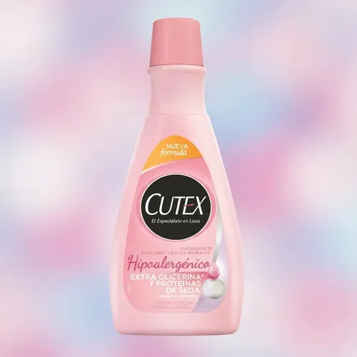 Cutex Quitaesmalte Hipoalergenico Con Glicerina X 100ml