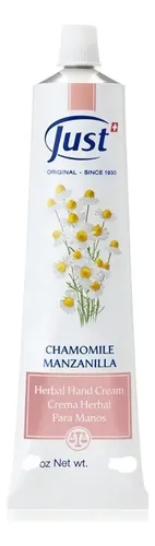 Crema Para Manos Manzanilla Just Tamaño Viajero 25gr
