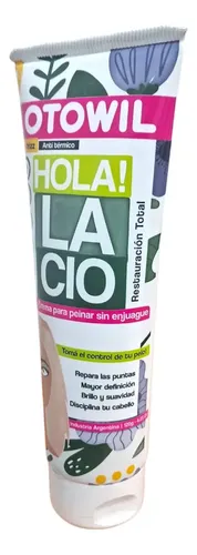 Crema De Peinar Sin Enjuague Lacios Otowil 120g Restauradora