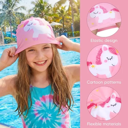 Gorro De Natación Gorro De Baño Gorro De Ducha Para Niños