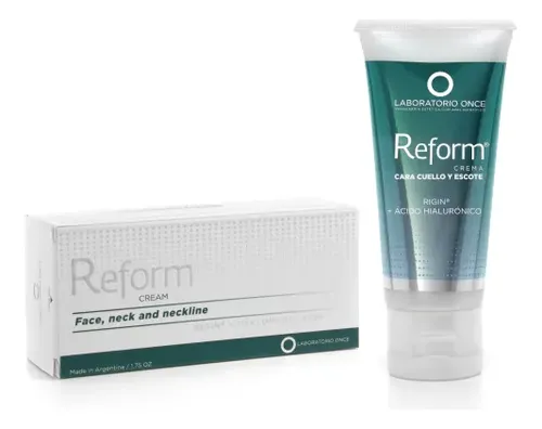 Crema Facial Antiarrugas Reform Hialuronic Cuello,escot Once