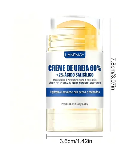 Crema Con Urea 60% Y Ácido Salicílico 2% 40 G X2