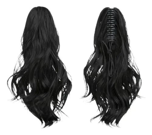 Cola Ponytail Corta Taurina Fibra Alta Temperatura P065