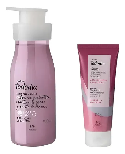 Kit Jabon Y Crema Corporal Mora Roja Y Jabuticaba Natura
