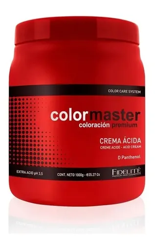 Fidelité Colormaster Crema Extra Ácida Ph3,5 1kg