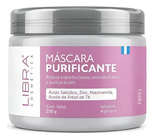 Kit Con Mascara Purificante Sebo Control X4 Productos Libra