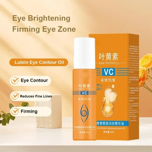 Aceite Antiarrugas De Luteína De 8 Ml Que Mejora Las Ojeras  Madura Día/noche