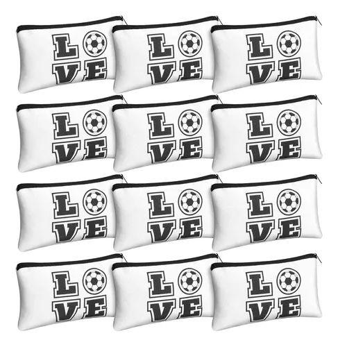 Bolsa De Maquillaje De Fútbol De 12 Piezas, Bolsa De Cosméti