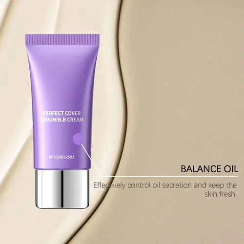 Crema Bb Con Esencia Hidratante De Color Blanco Marfil, Lige