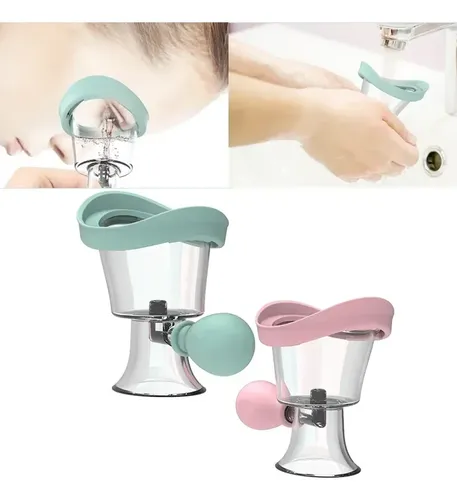 Limpiador De Silicona 1psoft Para Lavar Los Ojos Y Los Ojos B-pink