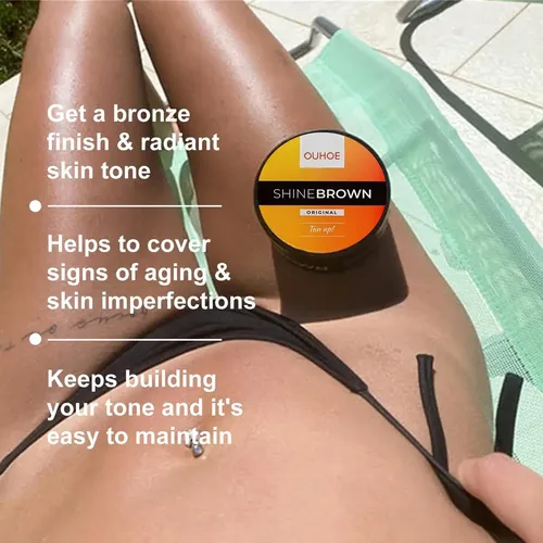 Bronceador Artificial Shine Brown 100 G Super Promoção