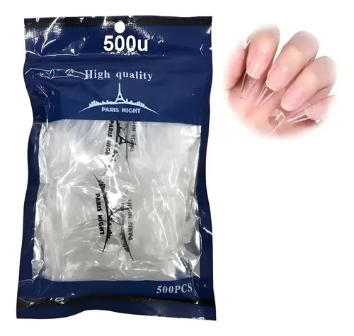 Tips Para Soft Gel Y Press On Paris Night X500u Premium