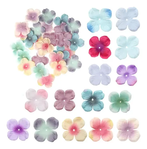 Accesorios De Pelo Bicolor Azul Diy Según Descripción