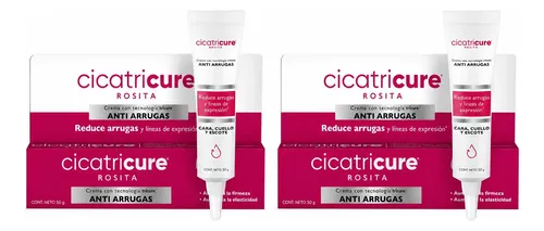 Pack X2 Crema Antiedad Cicatricure Tecnologia Tricure X 50 G