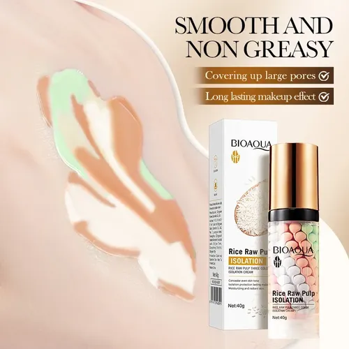 Primer Facial Bioaqua Tres Colores Pulpa De Arroz –