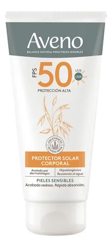 Aveno Protector Solar Corporal Pieles Sensibles Fps 50 175 M