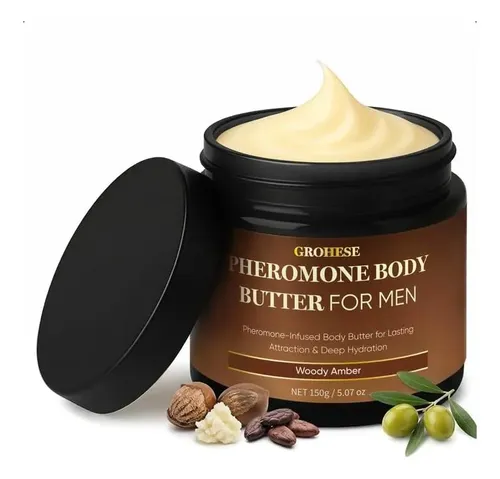 Manteca Corporal Para Hombre Con Aroma Woody Amber