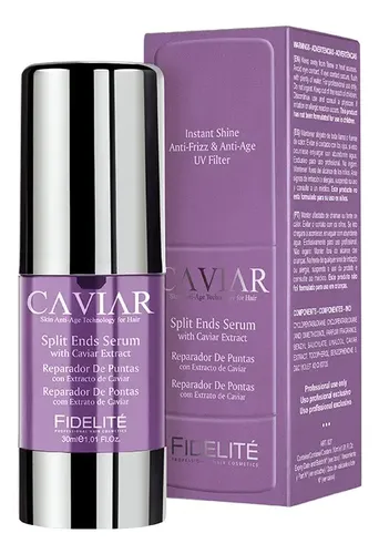 Reparador De Puntas Fidelite Caviar Anti Age Brillo X 30ml