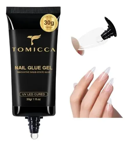 Pega Gel Uv 30 G Tomicca Para Uñas Postizas