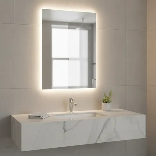Espejo Led Miramar Ht09 Rectangular 60 Cm X 80 Cm