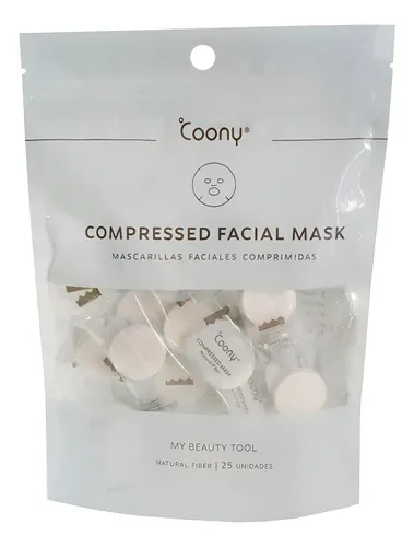 Coony Compressed Facial Mask Máscaras Faciales Comprimidas